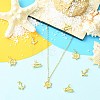 9Pcs 3 Styles Helm & Ship Charms Brass Pendants KK-CJ0005-75-6
