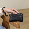 3Pcs 3 Colors Double Layer PU Imitation Leather Zipper Wallets AJEW-CL0005-46-7