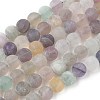 Natural Fluorite Beads Strands G-K292-01-2