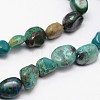 Nuggets Natural Chrysocolla Beads Strands X-G-N0164-10-2