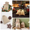 Beebeecraft 24Pcs 4 Colors Burlap Packing Pouches Drawstring Bags ABAG-BBC0001-08-7