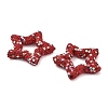 Star Shape Polymer Clay Rhinestone Beads CLAY-NH0001-06C-2