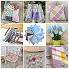 28Pcs 14 Styles Cotton Fabric DIY-TA0014-80B-8