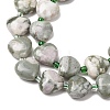 Natural Peace Jade Beads Strands G-B022-31C-01-3