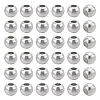 60Pcs 925 Sterling Silver Beads STER-AR0001-20-1