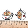 Alloy Enamel Pendants ENAM-D311-01D-EB-3