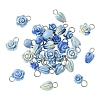 30Pcs 3 Styles Synthetic Shell Pendants PALLOY-YW00133-2