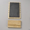 Bamboo Necklace Organizer Display Stands NDIS-WH0009-21B-2