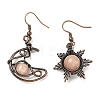 Natural Sunstone Dangle Earrings G-H359-07R-06-4