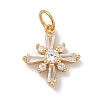 925 Sterling Silver Pave Clear Cubic Zirconia Pendants STER-G049-01C-G-1