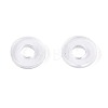 200Pcs Transparent PVC Insulating Gaskets PVC-T006-2.5mm-01-3