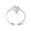304 Stainless Steel Cuff Rings X-RJEW-E063-34P-3