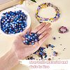 2 Bag Glass Round Beads Set JX547M-3