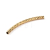 Brass Curved Tube Beads FIND-WH0110-155B-2