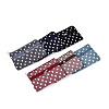 Heart Pattern Cotton Cloth Wallets AJEW-N003-03-1