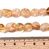 Heated Natural Citrine Beads Strands G-P601-A13-03-5