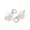 Natural Cultured Freshwater Pearl Pendants PALLOY-JF05443-01-3