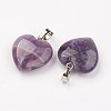 Natural Amethyst Pendants LS-G-G956-B03-FF-2