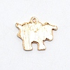 Alloy Enamel Pendants PALLOY-CJC0009-01B-2