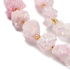 Electroplated Natural Druzy Agate Beads Strands G-G289-02A-4