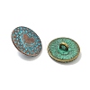 Tibetan Style Alloy Shank Buttons FIND-Z112-03M-2