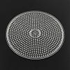 Flat Round ABC Plastic Pegboards used for 5x5mm DIY Fuse Beads DIY-Q009-52-1