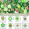160Pcs 8 Styles Handmade Millefiori & Evil Eye Lampwork Beads LAMP-PA0001-74-2