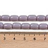 Opaque Glass Beads Strands GLAA-Z015-02C-4