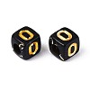 Opaque Acrylic Beads SACR-T035-20O-2