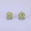 Hexagonal Silicone Beads SI-JX0019A-70-1