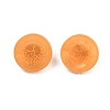 1-Hole Resin Alloy Shank Buttons FIND-B065-03G-05-1