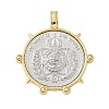 Brass Pendants X-KK-P293-30B-G-1