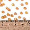 Picasso Glass Seed Beads SEED-N012-04B-4