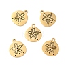 201 Stainless Steel Pendants STAS-E015-04G-2