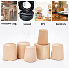 18Pcs 6 Style Bamboo Bottle Stoppers FIND-BC0002-86-6