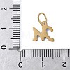 304 Stainless Steel Enamel Charms STAS-G353-01G-M-3