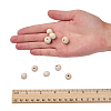 Natural Unfinished Wood Beads LS-WOOD-S651-12mm-LF-3