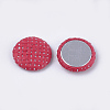 Handmade Straw Woven Cabochons WOVE-S119-04A-01-2