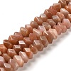 Natural Sunstone Beads Strands G-N327-05-12-1