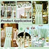 16Pcs Silk Cloth & Plastic Artificial Eucalyptus Leaves AJEW-NB0009-15B-5