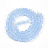 Baking Paint Glass Beads Strands DGLA-N007-01G-2