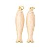 Brass Pendants KK-D019-29C-04G-1