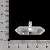 Natural Quartz Crystal Double Terminal Pointed Pendants G-NH0001-15P-05-3