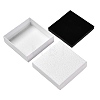 Square Cardboard Necklace Box LS-CBOX-Q038-02B-2