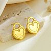 304 Stainless Steel Stud Earrings WG39C60-01-1