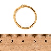 Ocean 304 Stainless Steel Rhinestone Cuff Open Rings SA-CBA183D-08A-G-3