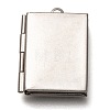 Non-Tarnish 316 Stainless Steel Locket Pendants X-STAS-P267-01P-1