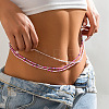 3Pcs Glass Seed Beaded 3 Layered Waist Chains for Summer Beach WG49EE4-03-1