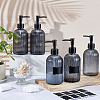 6Pcs Glass Press Pump Bottles AJEW-WA0004-95-5
