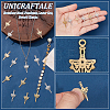 Unicraftale 16Pcs 2 Colors 304 Stainless Steel Pendants STAS-UN0055-76-5